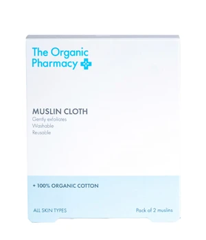 The Organic Pharmacy Muslin Cloth 2 pack Reinigungstuch · 2 Stk