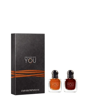 Giorgio Armani Stronger With You Powerfully + Intensely 7 ml Set Duftset · 1 Stk