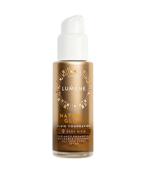 Lumene Natural Glow Fluid Foundation SPF20 Flüssige Foundation · 30 ml · Braun