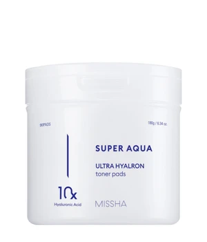 MISSHA Super Aqua Ultra Hyalron Toner Pads Reinigungspads · 180 g