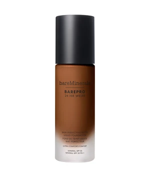 bareMinerals BarePro 24H Matte Comfort Liquid Foundation Flüssige Foundation · 30 ml · Dunkelrot