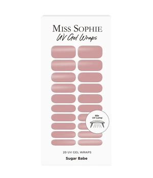 Miss Sophie UV Gel Wraps Sugar Babe Nagelfolie · 20 Stk · Rosa