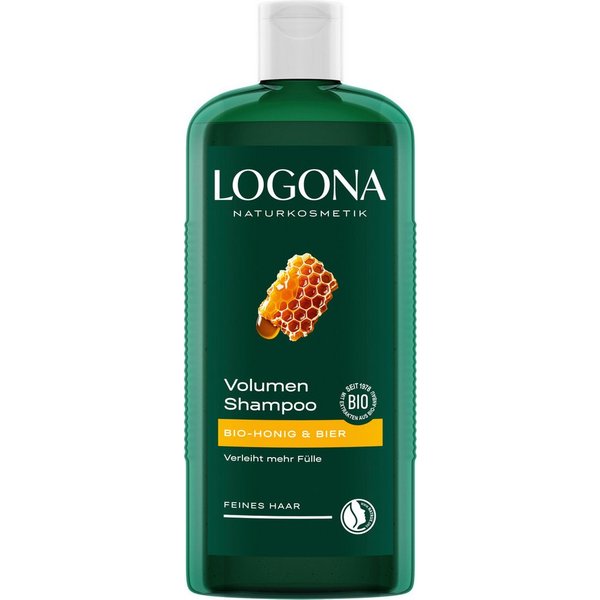 Logona Volumen Shampoo Bio-Honig & Bier Haarshampoo · 250 ml