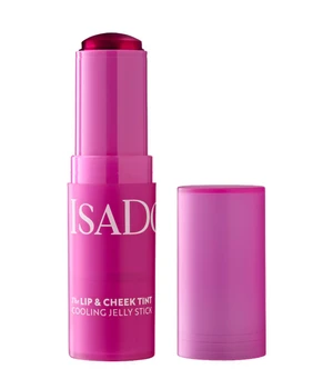 IsaDora The Lip & Cheek Tint Cooling Jelly Stick Rouge · 12 g · Dunkelrot