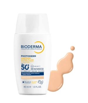 BIODERMA Photoderm XDefense Ultra Fluid SPF 50+ – Shade 01 - Detox-Sonnenschutz mit sehr hohem Schutz vor UV-, Blue Light und Umweltstress, sehr hell ge · 40 ml