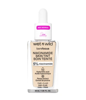 wet n wild Bare Focus Niacinamide Skin Tint Flüssige Foundation · 32 ml · Nude