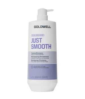 Goldwell Dualsenses Just Smooth Bändigungs Shampoo - Neue Formulierung Haarshampoo · 1000 ml