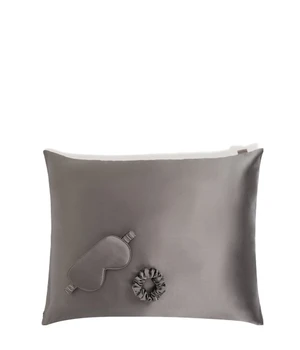 Dore & Rose Premium Silk Sleep Bundle 60x70 Charcoal Haarpflegeset · 3 Stk