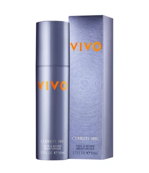 Cerruti VIVO HOMME Face & Beard Moisturiser Gesichtscreme · 50 ml