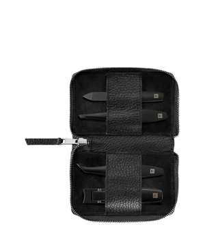 Zwilling Maniküre Pediküre Set 4tlg. mit Nagelknipser, Leder, schwarz Maniküre-Set · 1 Stk