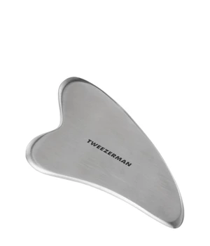 Tweezerman Gua Sha Edelstahl Gesicht Roll-On · 1 Stk