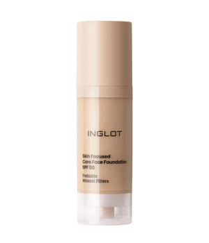 INGLOT Skin Focused Care Face Foundation SPF50+ Flüssige Foundation · 30 ml · Rosa