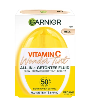 GARNIER Vitamin C Wonder Tint All-In-1 Getöntes Fluid Getönte Gesichtscreme · 40 ml · Nude