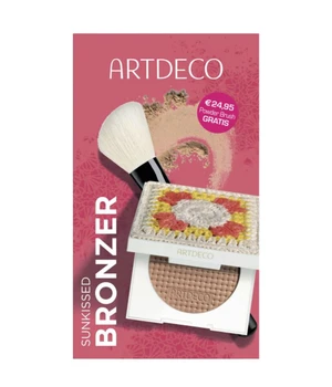 ARTDECO Bronzing Powder St. Tropez & Powder Brush Set Gesicht Make-up Set · 1 Stk · Hellbraun
