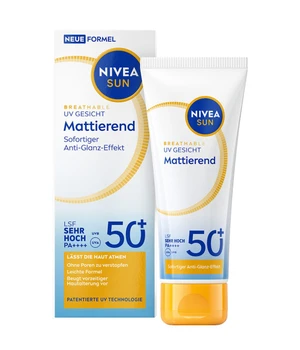 NIVEA SUN Breathable UV Gesicht Mattierend LSF 50+ Sonnencreme · 40 ml