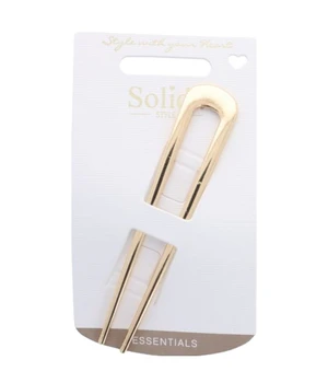 Solida Haarnadel Metall gold Haarspangen · 1 Stk