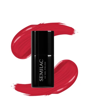 Semilac UV Colours UV Gel Polish Gel Nagellack · 7 ml · Dunkelrot