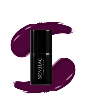 Semilac UV Colours UV Gel Polish Gel Nagellack · 7 ml · Dunkelrot