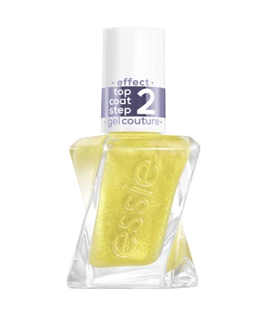 essie Gel Couture metallic glaze Top Coat · 14 ml · Gelb