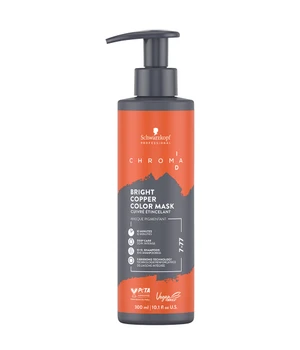 Schwarzkopf Professional Chroma ID Bright Copper Bonding Color Mask 7-77 Farbmaske · 300 ml