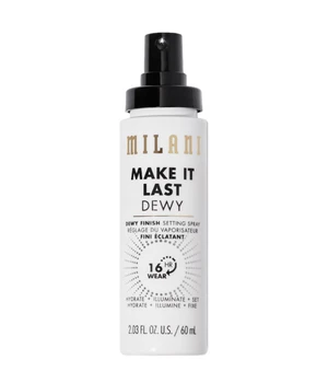 Milani Cosmetic Make It Last Dewy Finish Fixing Spray · 60 ml · Weiß