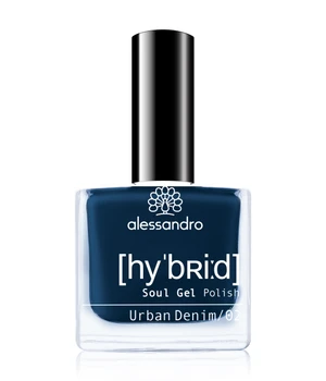 Alessandro Hybrid Nagellack · 8 ml · Schwarz