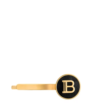 Balmain Hair Couture Gold Plated Hair Slide Logo Haarschmuck · 1 Stk