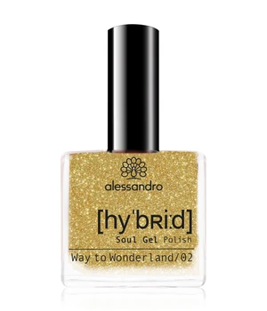 Alessandro Hybrid Aless‘ In Wonderland Nagellack · 8 ml · Hellbraun