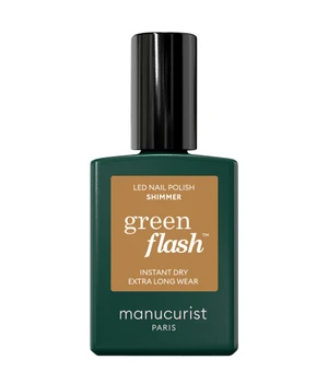 manucurist Green Flash Gel Nagellack · 15 ml · Hellbraun