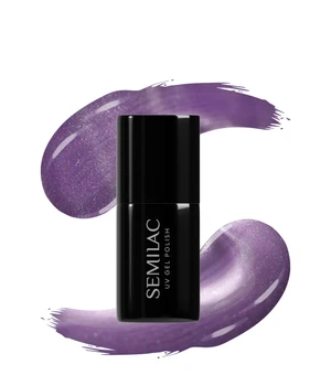 Semilac UV Nagellack Gel Nagellack · 7 ml · Violett/Lila