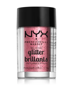 NYX Professional Makeup Glitter Brilliants Face & Body Glitzer · 2.5 g · Hellbraun
