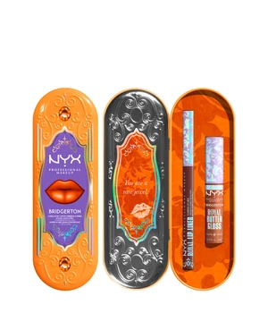 NYX Professional Makeup Bridgerton Royal Treasures Lip Kit 06 Lippen Make-up Set · 1 Stk · Braun