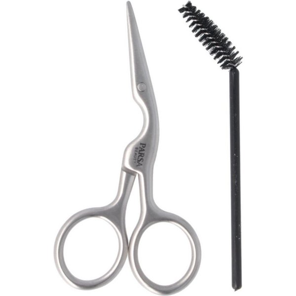 PARSA Beauty Augenbrauenschere mit Spooly Augenbrauenschere · 1 Stk