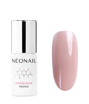 NÉONAIL UV Nagellack Base Cover Base Protein Nagelunter- und Nagelüberlack · 7 ml · Rosa