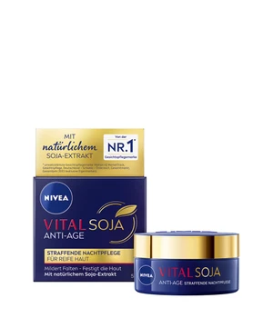 NIVEA VITAL Soja Anti-Age Straffende Nachtpflege Nachtcreme · 50 ml