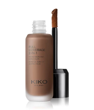 KIKO Milano Full Coverage 2-in-1 Flüssige Foundation · 25 ml · Braun
