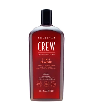 American Crew Hair Care & Body 3in1 Classic Haarshampoo · 1000 ml