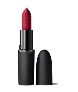 MAC Powder Kiss Hazy Matte Lippenstift · 3.5 g · Dunkelrot