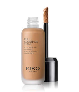 KIKO Milano Full Coverage 2-in-1 Flüssige Foundation · 25 ml · Hellbraun