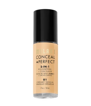 Milani Cosmetic Conceal + Perfect 2-In-1 Fondation + Concealer Flüssige Foundation · 30 ml · Nude
