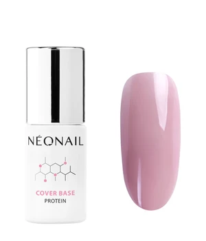 NÉONAIL UV Nagellack Base Cover Base Protein Nagelunter- und Nagelüberlack · 7 ml · Rosa