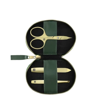 Zwilling Maniküre Pediküre Set 3tlg. mit Kombi-Nagelschere, vegan, grün Nagelpflegeset · 1 Stk