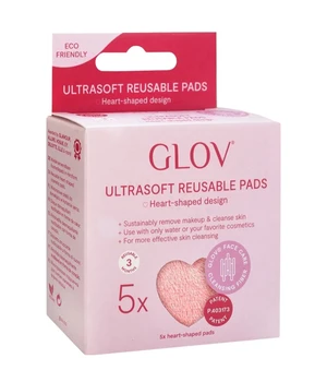 GLOV Heart Pads Reusable Makeup Remover Reinigungspads · 5 Stk