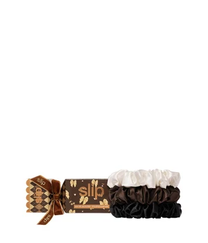 Slip Pure Silk Silk Large Scrunchie Cracker Beau Haargummi · 3 Stk