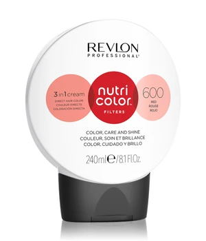 Revlon Professional Nutri Color Filters 600 Rot Farbmaske · 240 ml