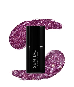 Semilac UV Colours UV Gel Polish Gel Nagellack · 7 ml · Dunkelrot