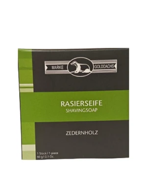 Golddachs Zedernholz Rasierseife Refill Rasierseife · 60 g