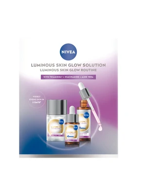 NIVEA LUMINOUS630® Skin Glow Routine Liquid Refiner & 2x Serum Gesichtspflegeset · 1 Stk