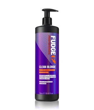 FUDGE Clean Blonde Violet Toning Shampoo Haarshampoo · 1000 ml