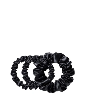 Slip Pure Silk Back To Basics Assorted Scrunchies Black Haargummi · 3 Stk